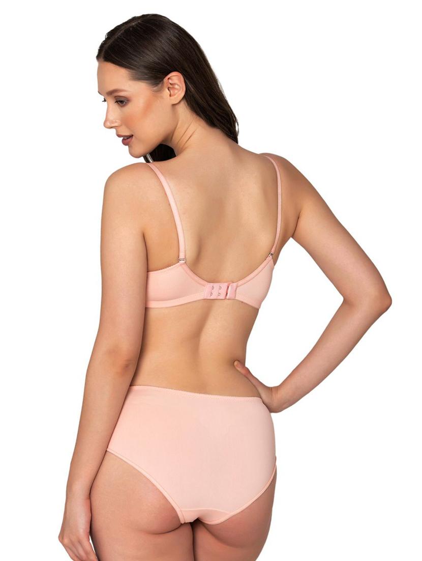 women solid bra and panty set - 20322086 - Standard Image - 2