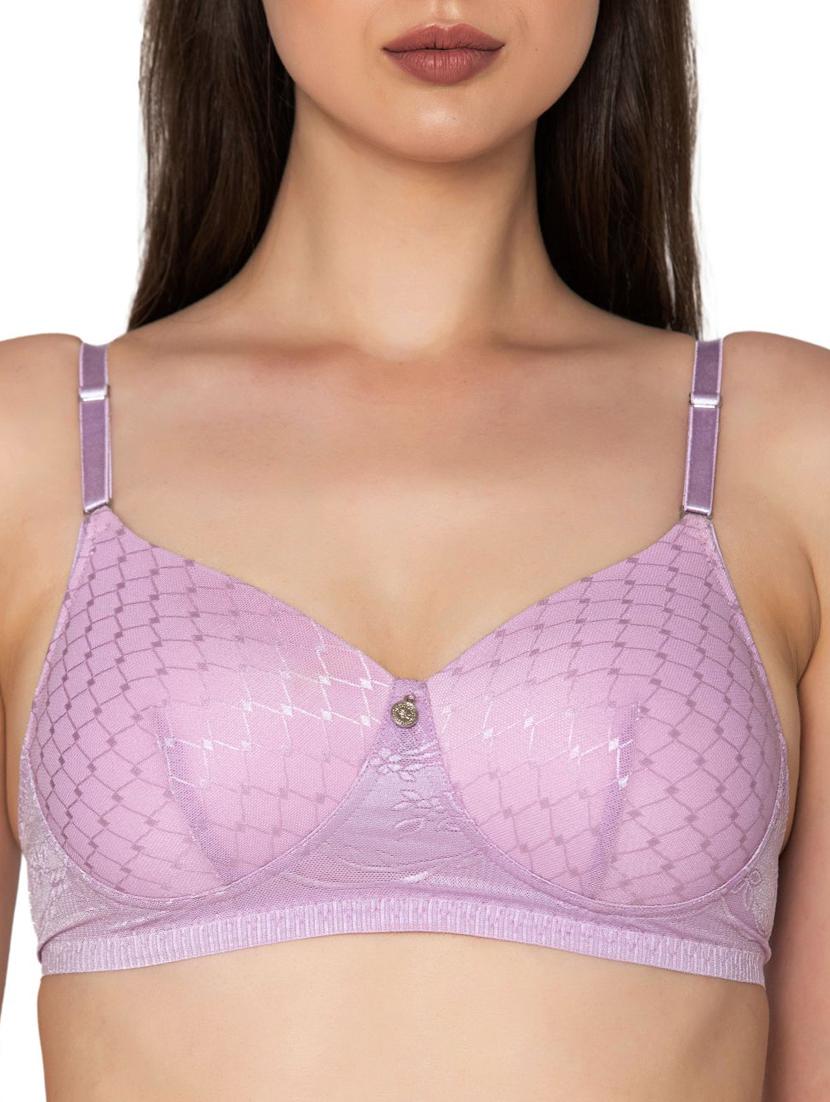 purple lace bra and panty set - 20322107 - Standard Image - 2