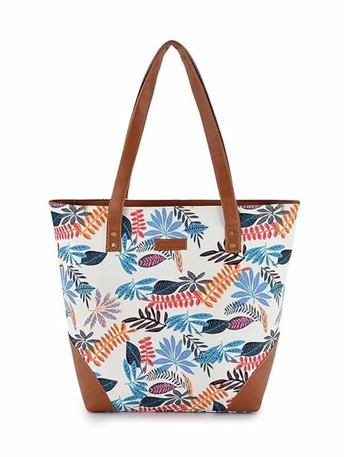 white canvas hobo handbag - 20322530 - Standard Image - 0