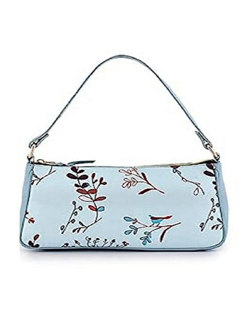 blue canvas hobo handbag - 20322566 -  Standard Image - 0