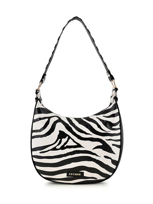 white leatherette (pu) hobo handbag - 20322587 - Standard Image - 0
