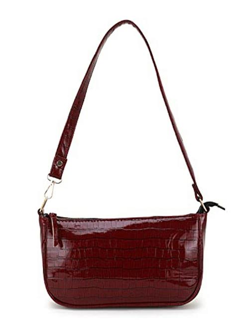 brown leatherette (pu) hobo handbag - 20322598 -  Standard Image - 0