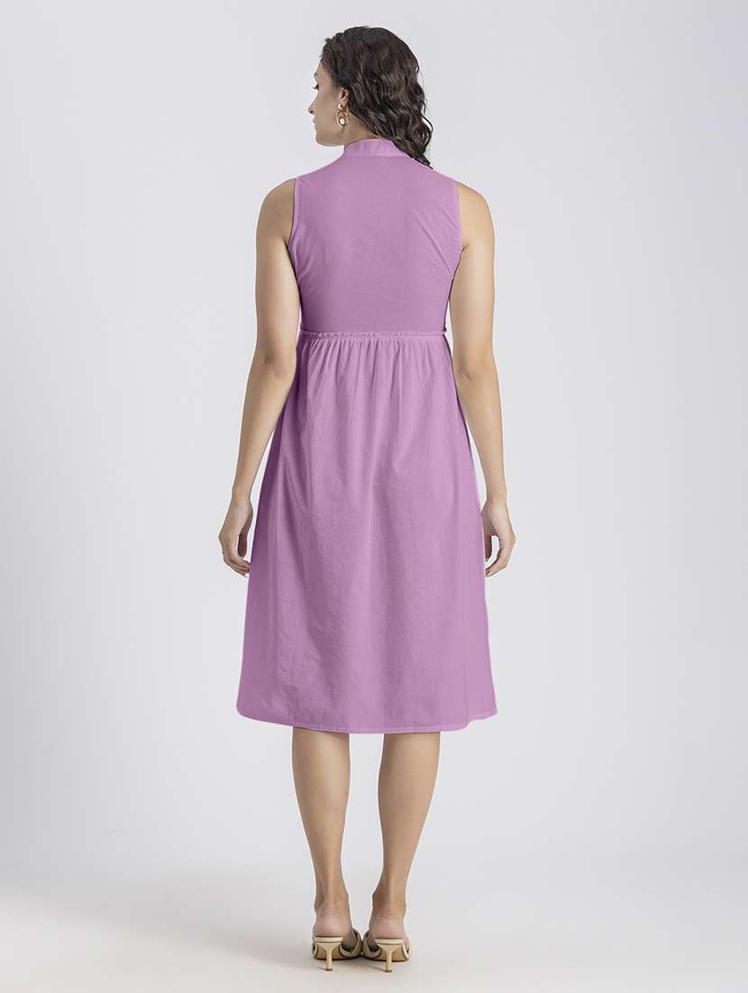 women's shirt solid dress - 20322944 -  Standard Image - 2