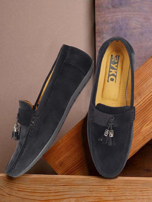 men slip on tassle detailing loafers - 20322968 -  Standard Image - 0