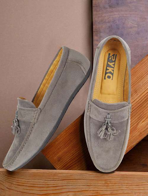men slip on tassle detailing loafers - 20322969 - Standard Image - 0