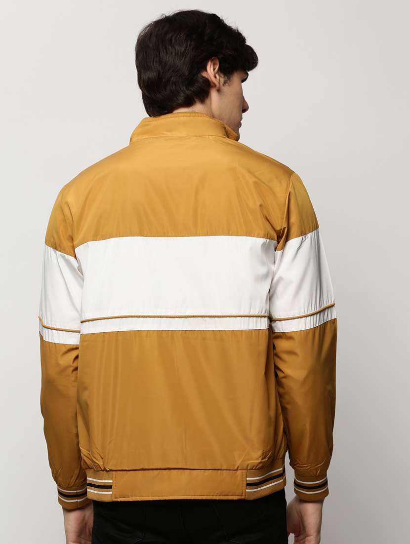yellow nylon bomber jacket - 20325245 -  Standard Image - 2