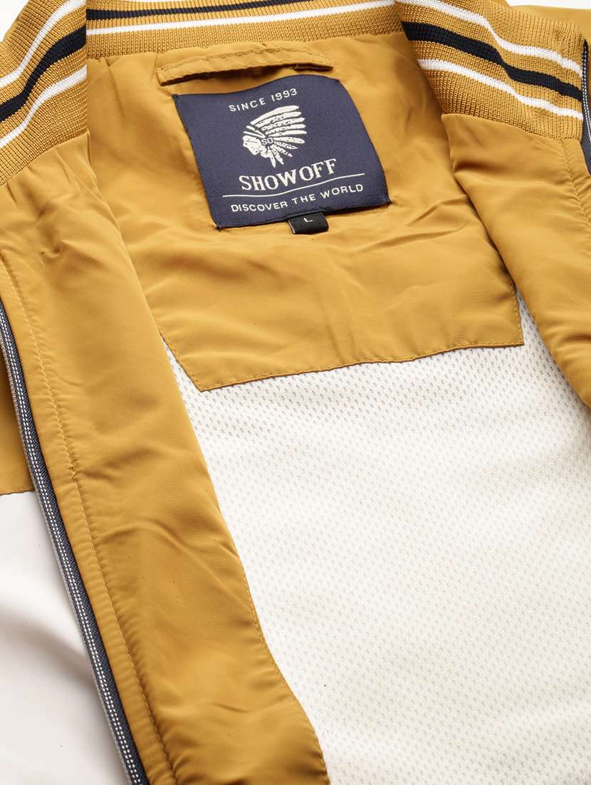 yellow nylon bomber jacket - 20325245 -  Standard Image - 7