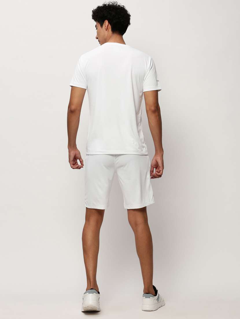 men round neck shorts & t-shirt co-ord set - 20325317 - Standard Image - 2