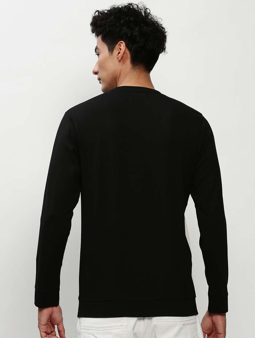 mens color block sweatshirt - 20325329 -  Standard Image - 2