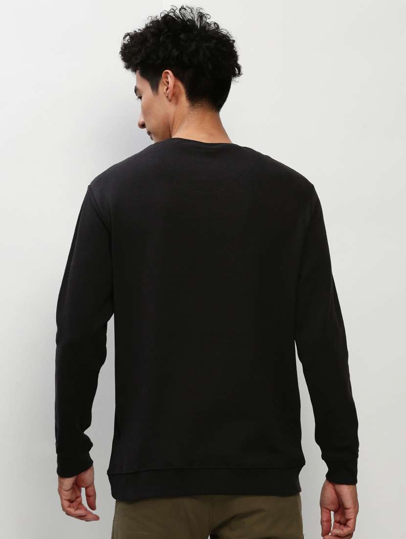 mens placement print sweatshirt - 20325335 - Standard Image - 2