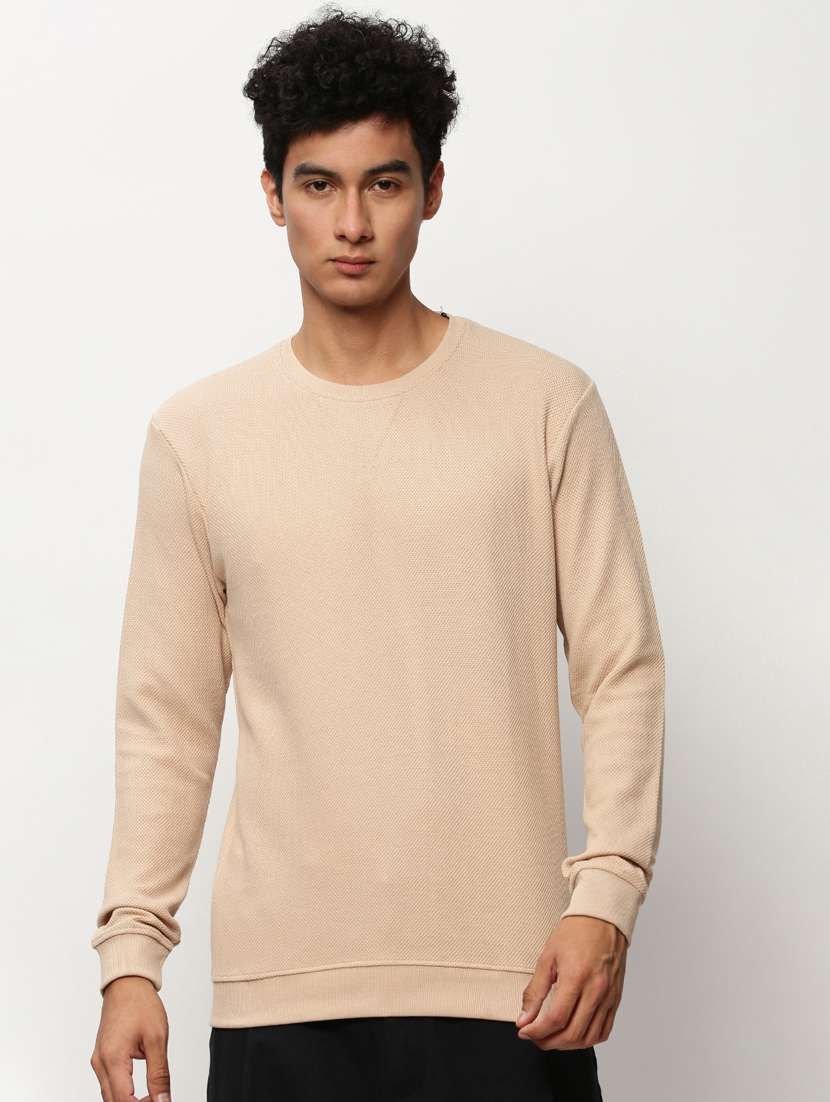 mens plain sweatshirt - 20325338 - Zoom Image - 0