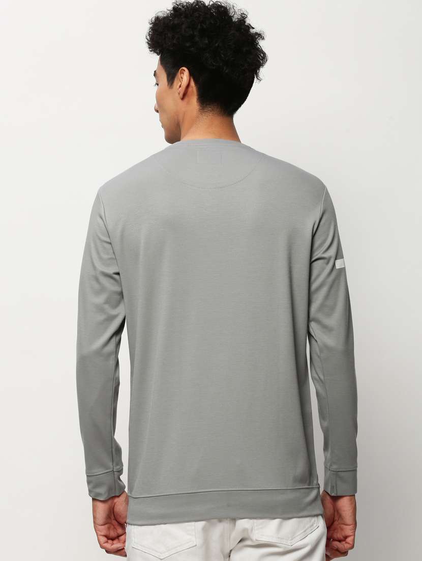 mens placement print sweatshirt - 20325365 - Standard Image - 2