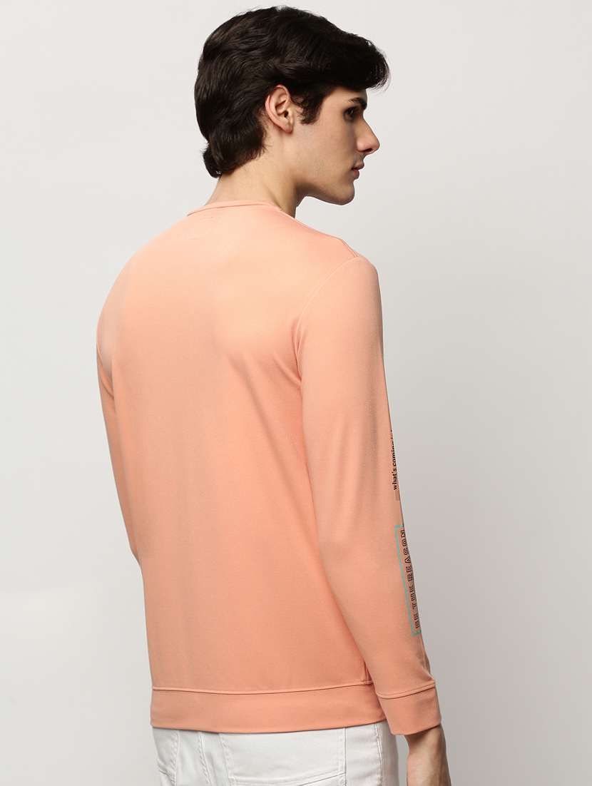 mens front print sweatshirt - 20325373 - Standard Image - 2