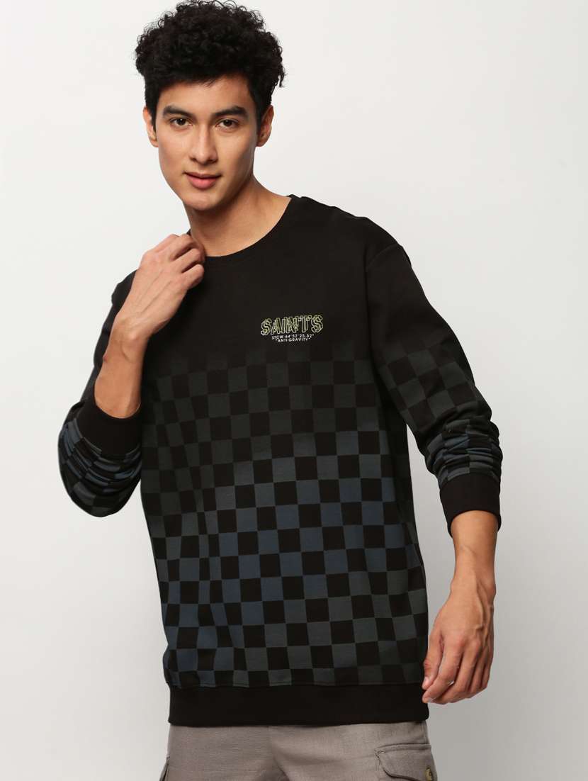 mens all over print sweatshirt