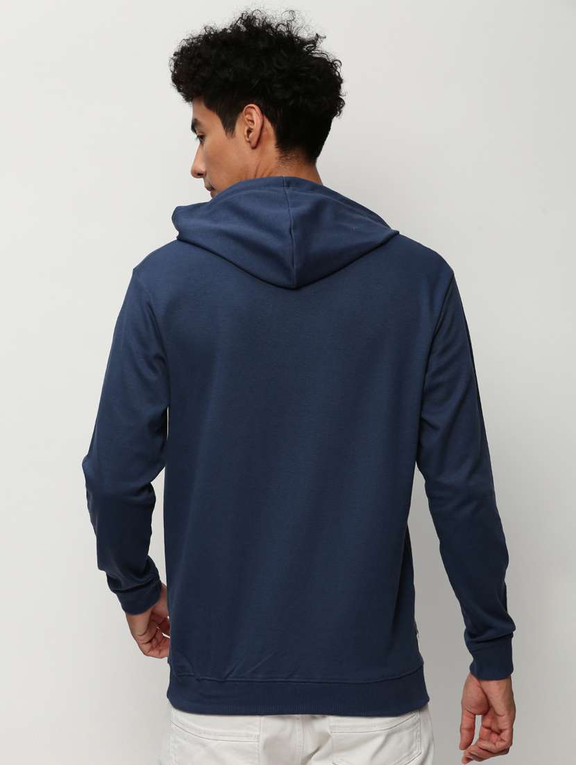 men blue cotton graphic regular sweatshirt - 20325386 -  Standard Image - 2