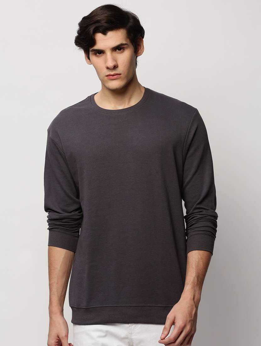 mens plain sweatshirt