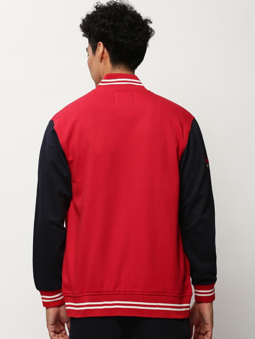 mens color block sweatshirt - 20325422 - Standard Image - 2