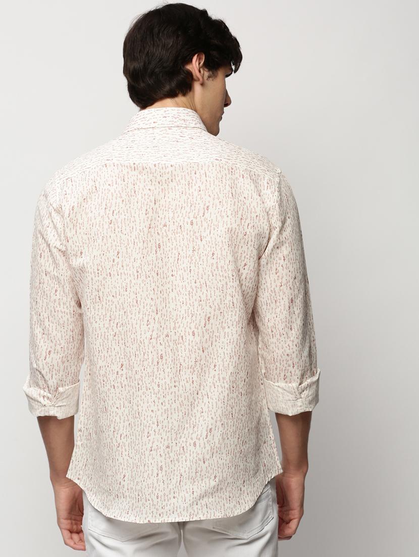 mens printed casual shirt - 20325430 - Standard Image - 2