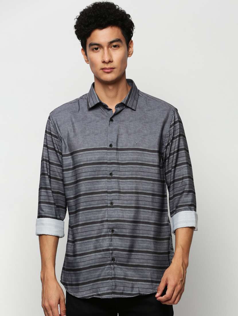 mens stripes casual shirt