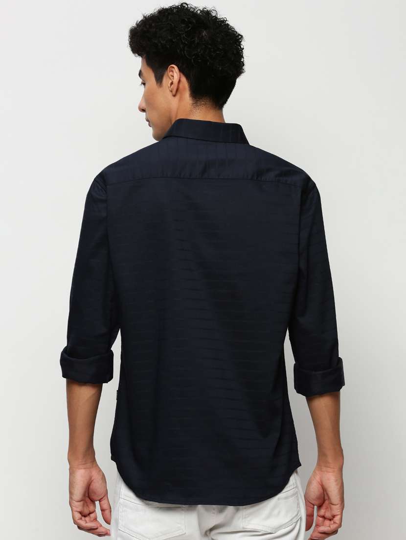 mens stripes casual shirt - 20325445 -  Standard Image - 2