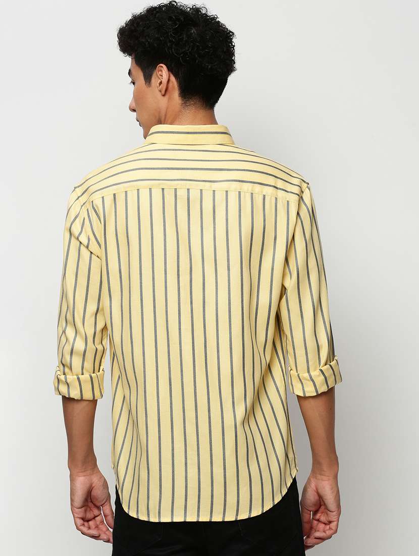 mens stripes casual shirt - 20325453 -  Standard Image - 2