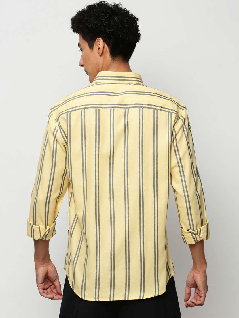 mens stripes casual shirt - 20325454 -  Standard Image - 2