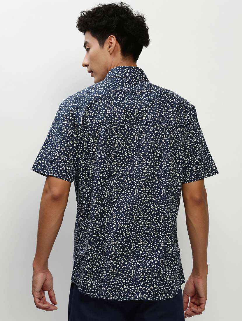 Mens Polka Dots Casual Shirt - 20325475 -  Standard Image - 2