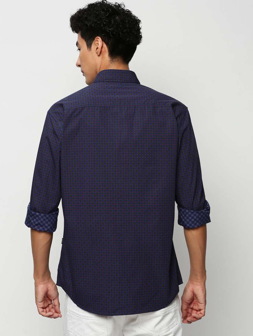 mens solid casual shirt - 20325508 -  Standard Image - 2