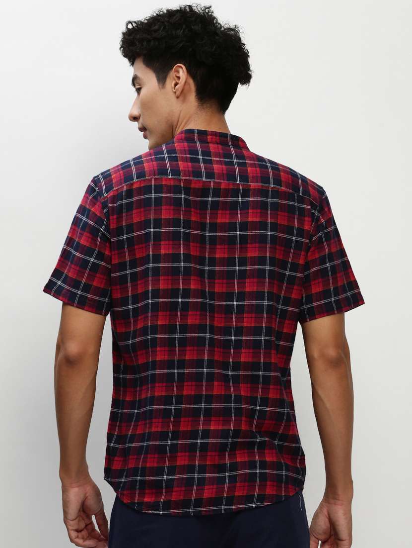 mens checks casual shirt - 20325516 -  Standard Image - 2