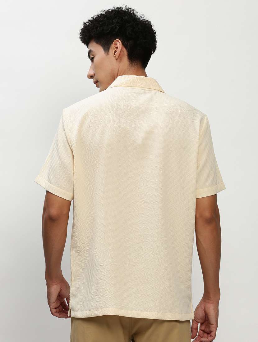mens solid casual shirt - 20325519 - Standard Image - 2