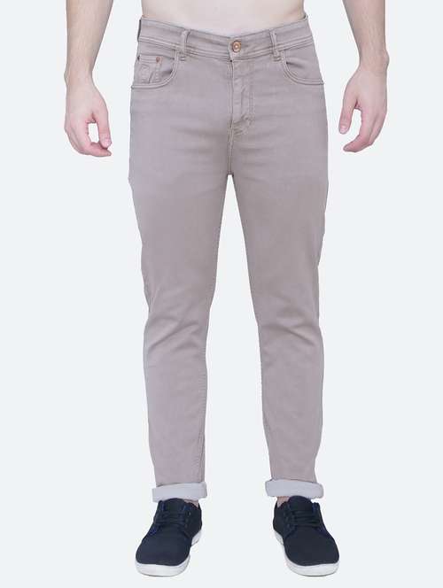 men mid rise denim plain jeans - 20327567 - Standard Image - 0