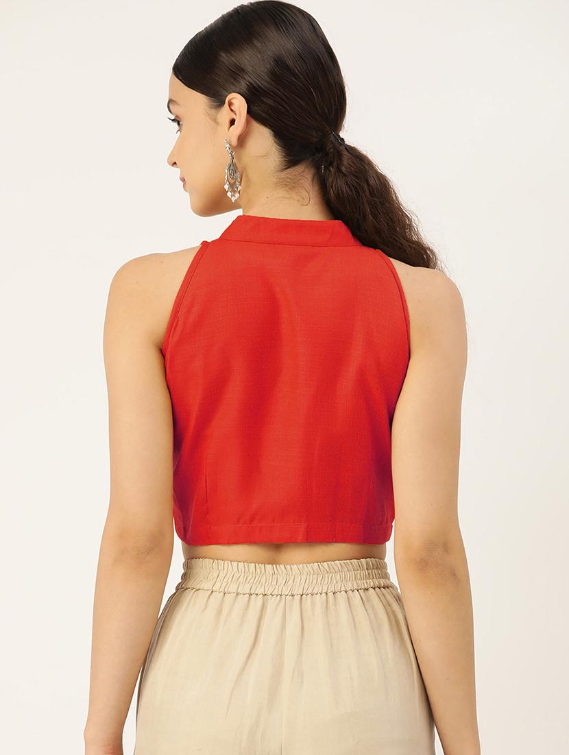 pack of 2 solid sleeveless blouse - 20330176 - Standard Image - 2