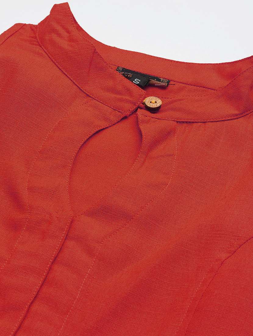 women pack of 2 solid blouses - 20330224 - Standard Image - 7