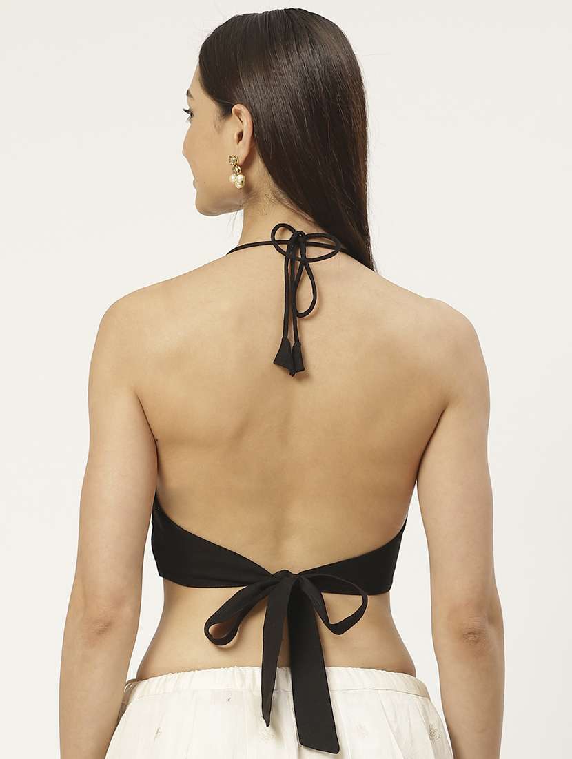 pack of 2 solid backless blouse - 20330576 -  Standard Image - 2