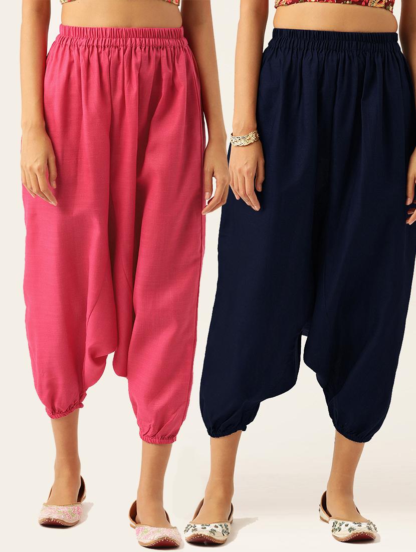 pack of 2 multi colored harem pant  - 20331382 -  Zoom Image - 0