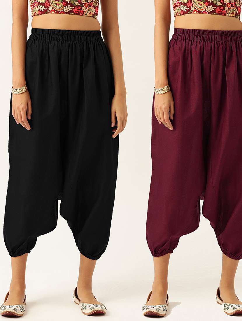 pack of 2 multi colored harem pant - 20331388 - Zoom Image - 0