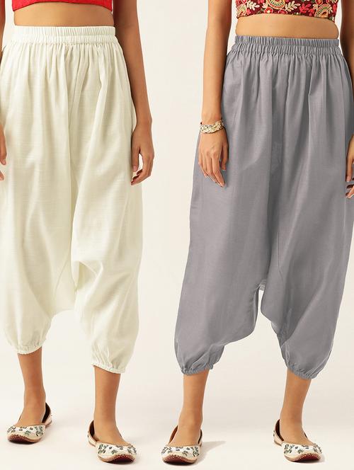 pack of 2 multi colored harem pant  - 20331398 -  Standard Image - 0