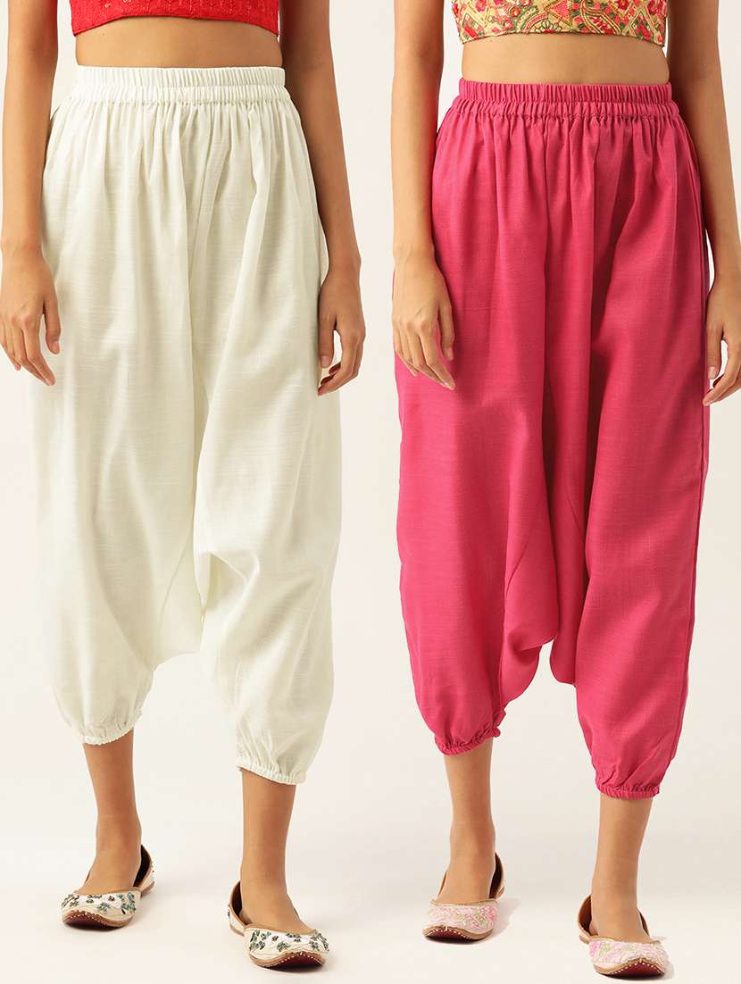 pack of 2 multi colored harem pant - 20331402 - Zoom Image - 0