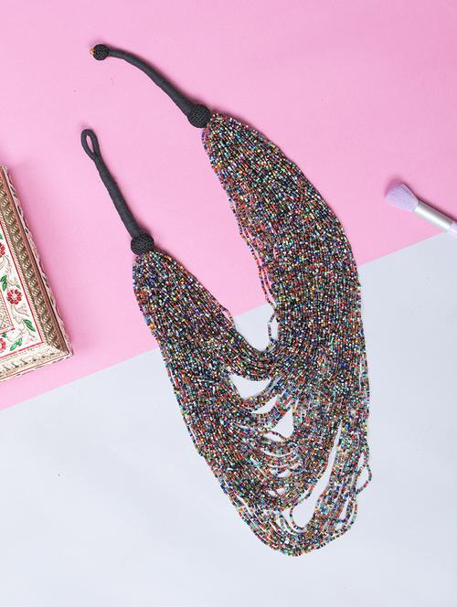 women long beaded handcrafted necklace - 20331694 -  Standard Image - 0
