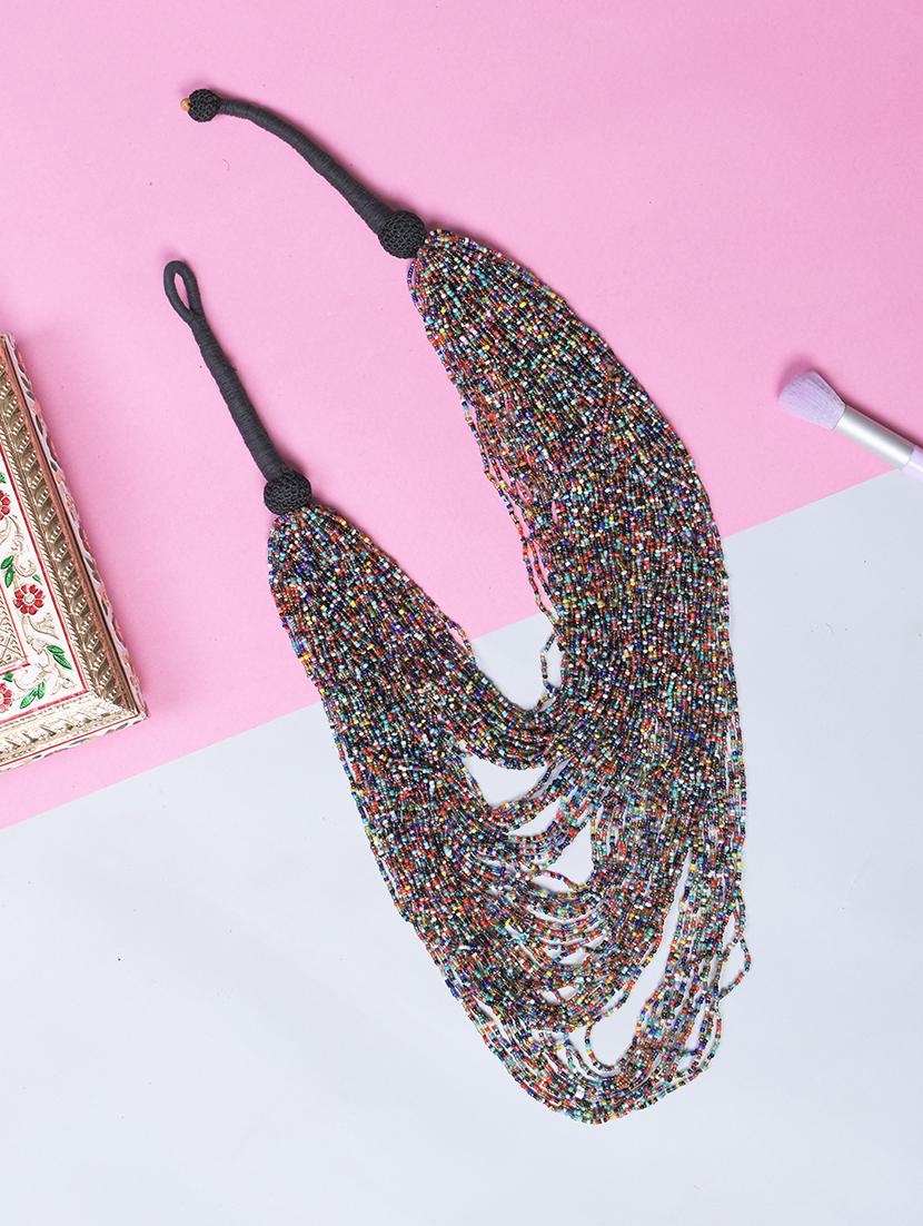 women long beaded handcrafted necklace - 20331694 -  Zoom Image - 0