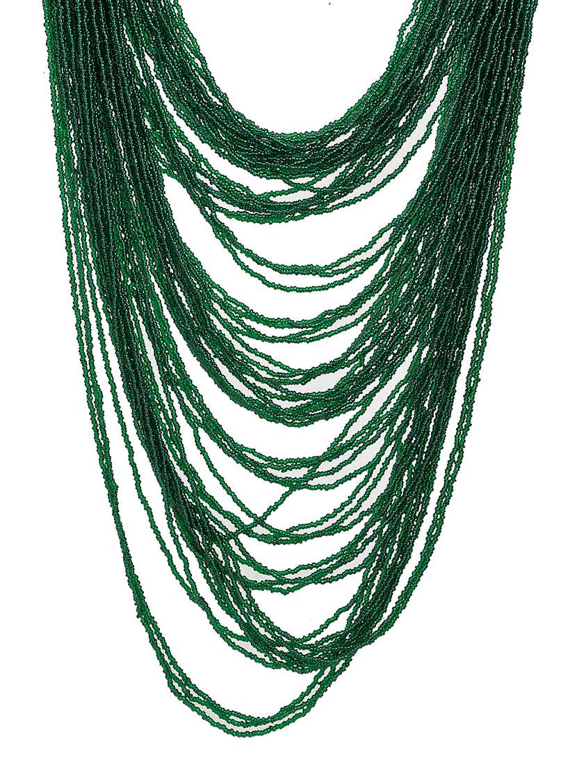 women long beaded handcrafted necklace - 20331696 -  Standard Image - 2