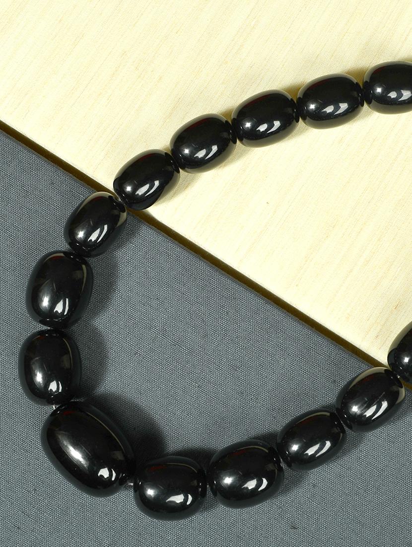 black metal statement necklace - 20331733 - Zoom Image - 0