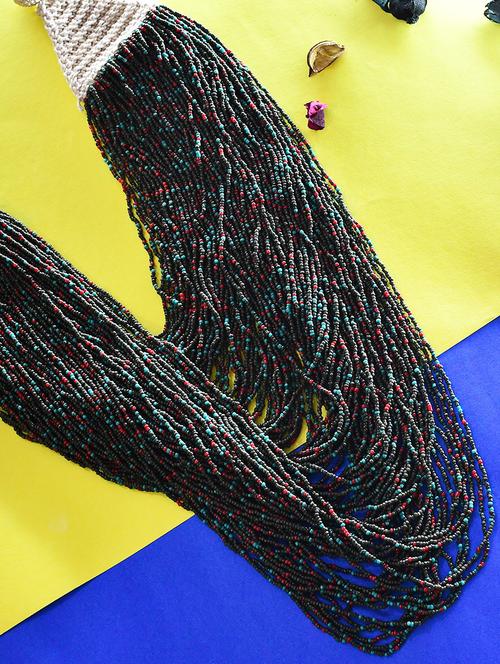 multi colored metal long necklace - 20331841 - Standard Image - 0