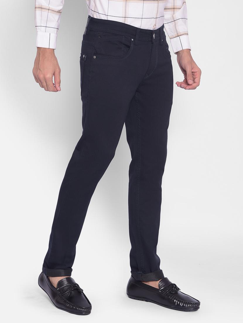 mens slim fit plain jeans - 20335422 - Standard Image - 2