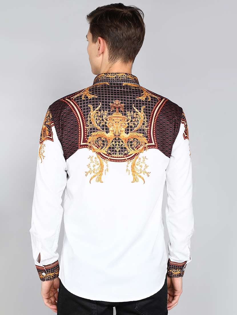 men's regular fit full sleeves casual shirt - 20335740 -  Standard Image - 2