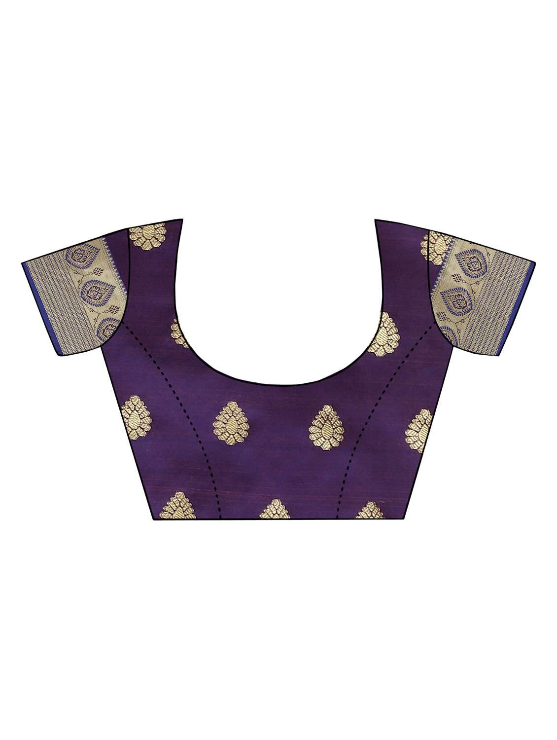 women's banarasi saree with blouse - 20335997 - Standard Image - 2
