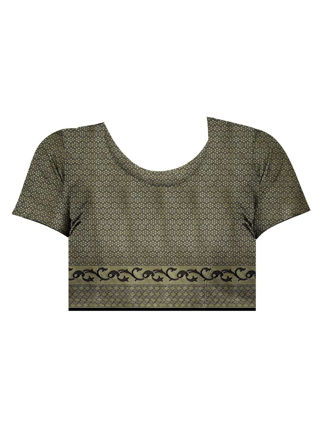 women's self design red colored saree with blouse - 20336214 -  Standard Image - 2