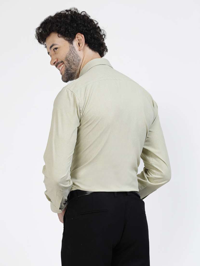 mens solids formal shirt - 20342336 - Standard Image - 2