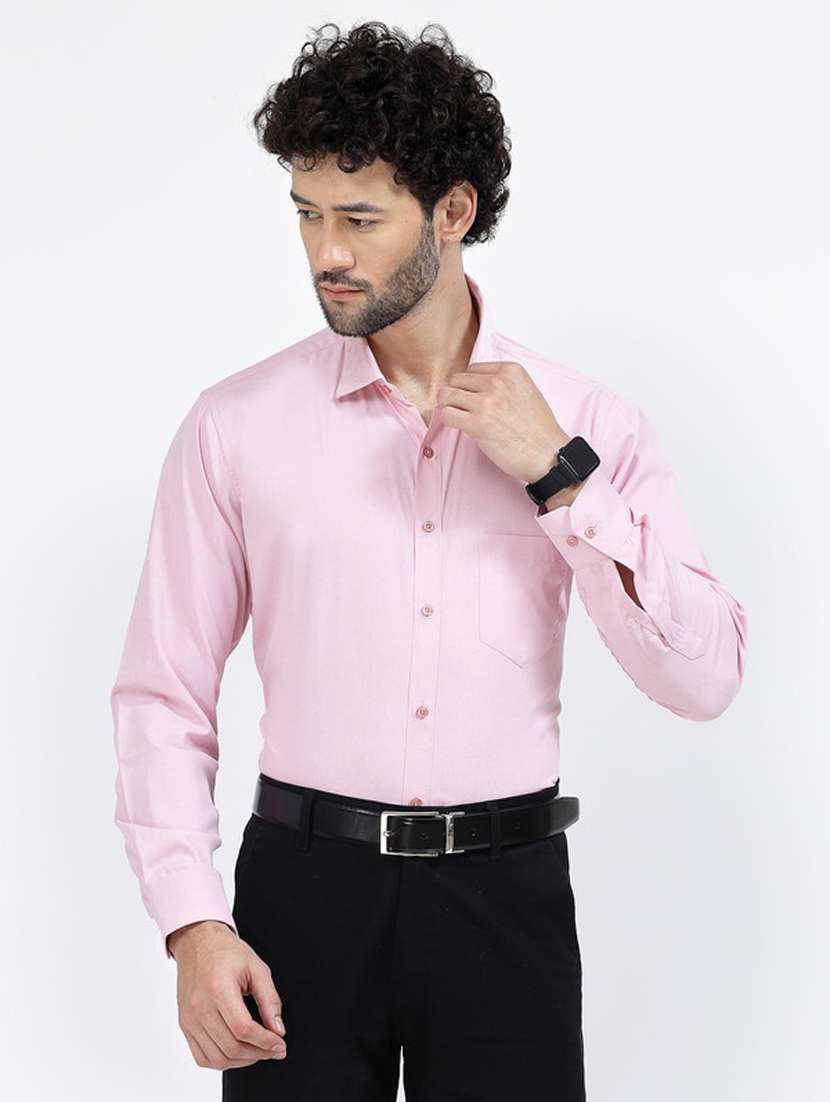 mens solids formal shirt