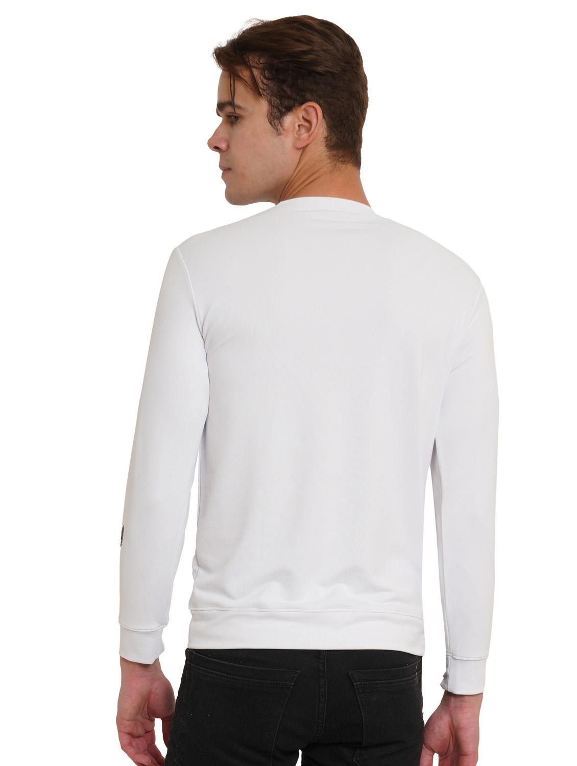 men round neck front print t-shirt - 20351900 - Standard Image - 2